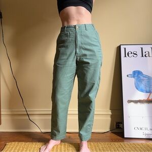 Uniqlo Linen Blend Straight Leg Pants XS